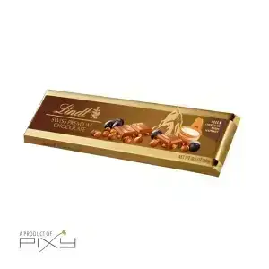 Lindt Premium Milk Raising & Hazelnut (300g)