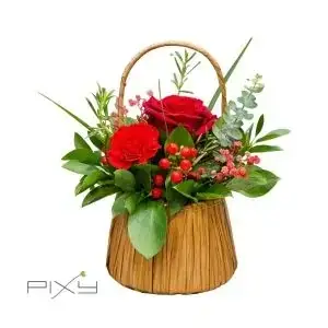 Earthy Ruby Blossom