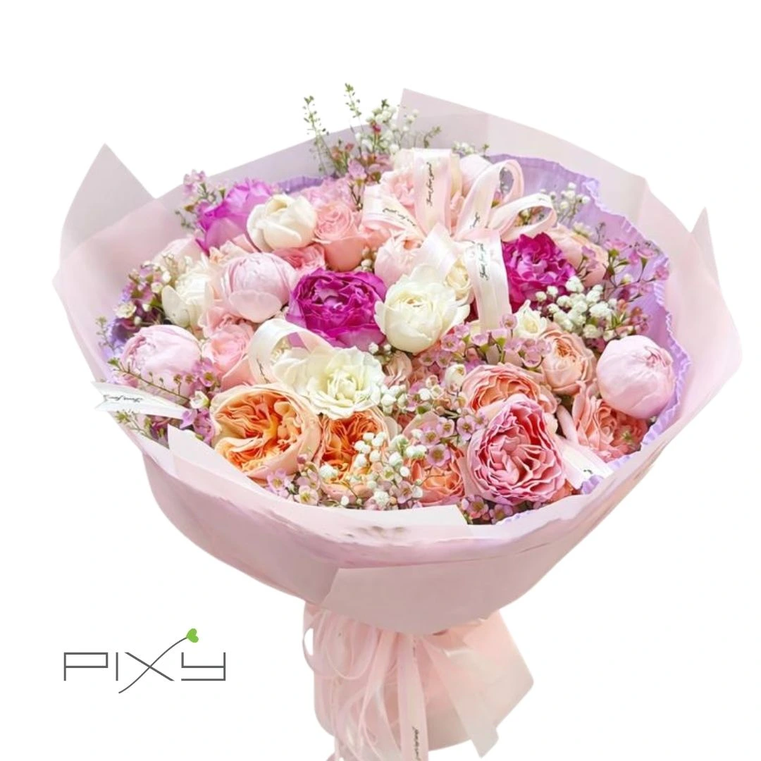 Lush Pastel Blossom