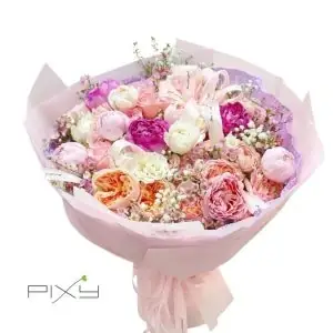 Lush Pastel Blossom