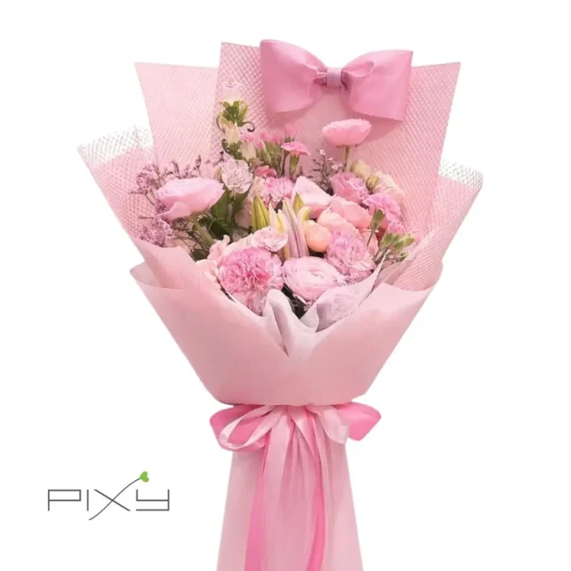 Pink Rosette